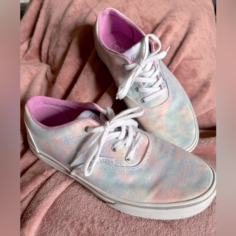 Vans Shoes - Vans Womens Tie Dye Glitter Vans - Womens/Girls Size 6 - Never Worn
